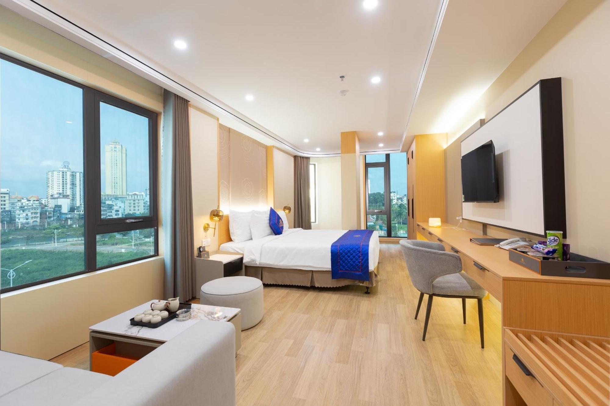Sunshine Apartment Hotel Mong Cai Exterior photo